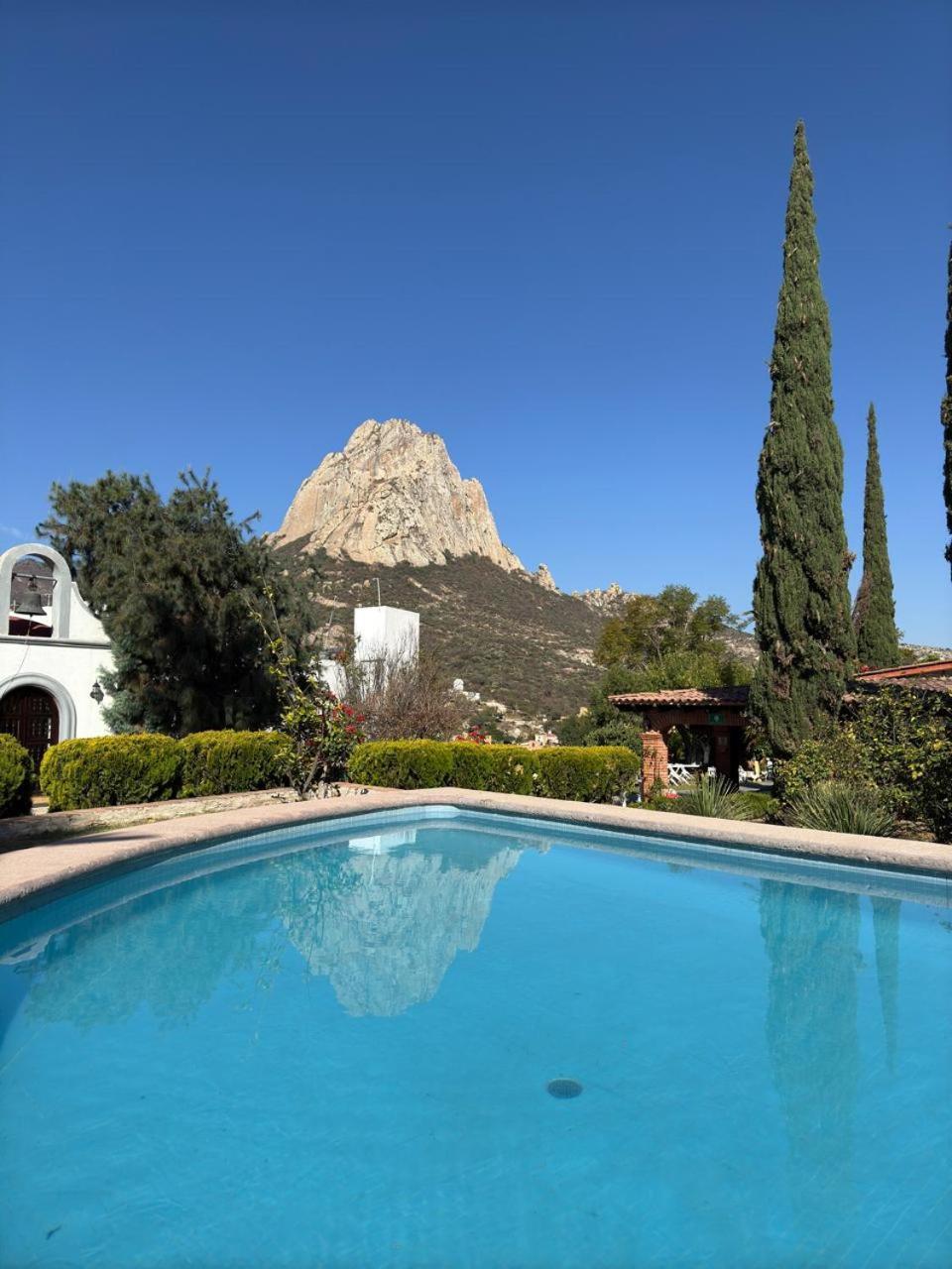 Hotel Quinta Mirador Zacualli Bernal Bagian luar foto